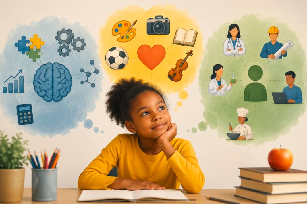 Aptitude, Interests, and Personality Matter in Career Choices for Children