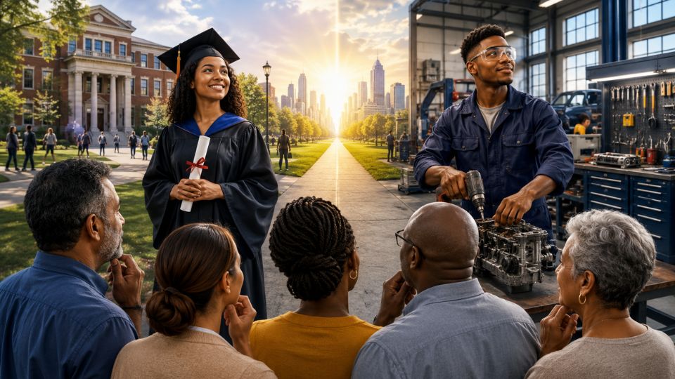The Degree Route Versus the Vocational Route